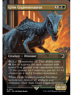 Grim Giganotosaurus - Foil