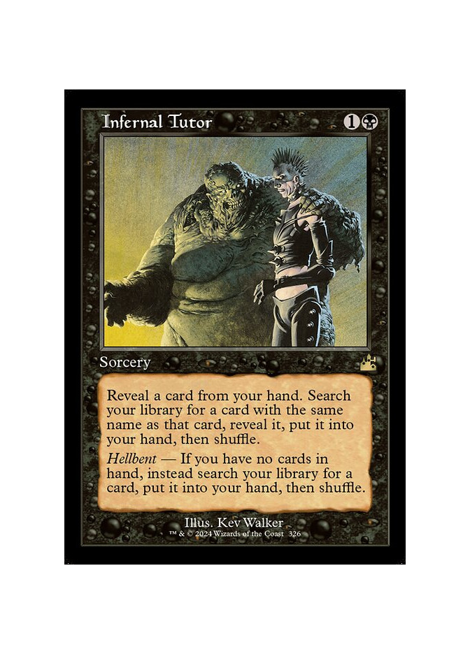 Infernal Tutor - Foil