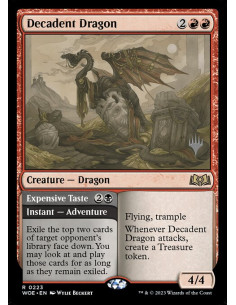 Decadent Dragon // Expensive Taste - Foil