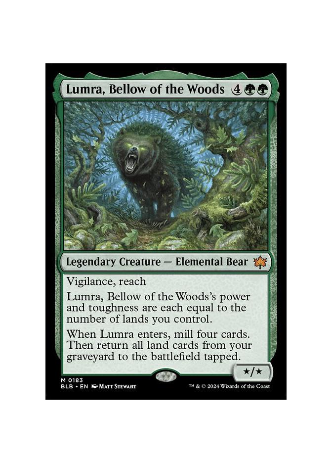 Lumra, Bellow of the Woods