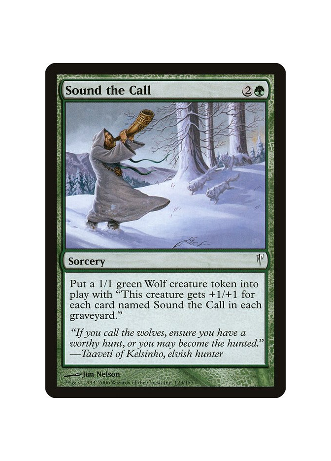 Sound the Call - Foil