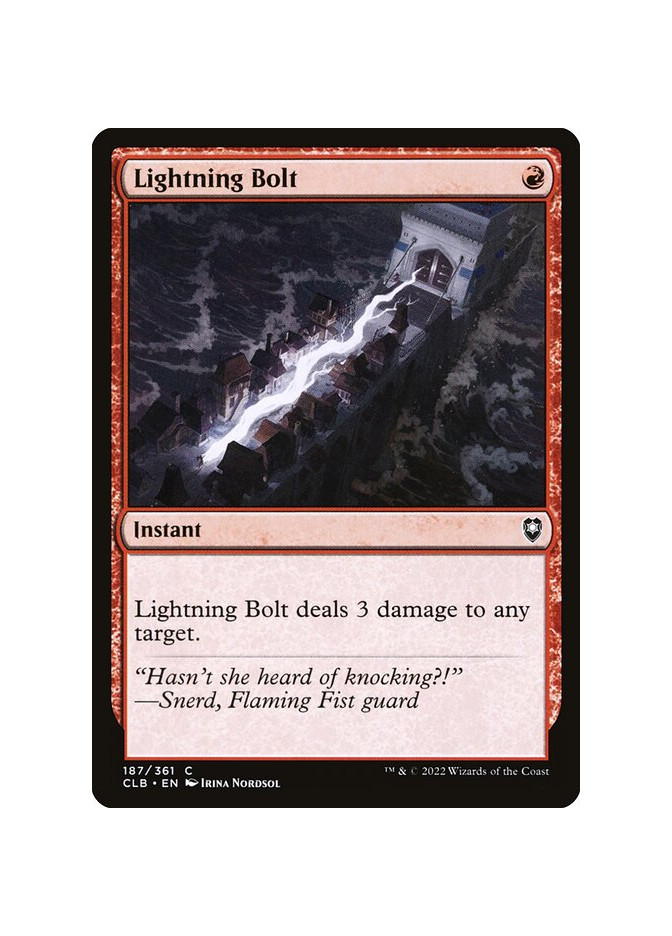 Lightning Bolt - Foil