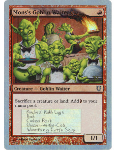Mons's Goblin Waiters - Foil