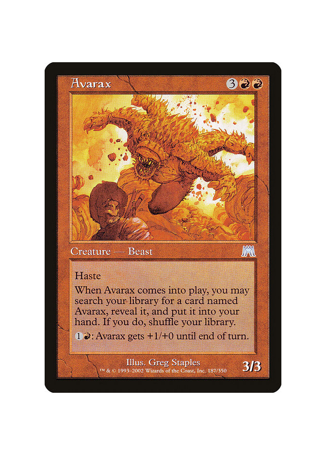 Avarax - Foil