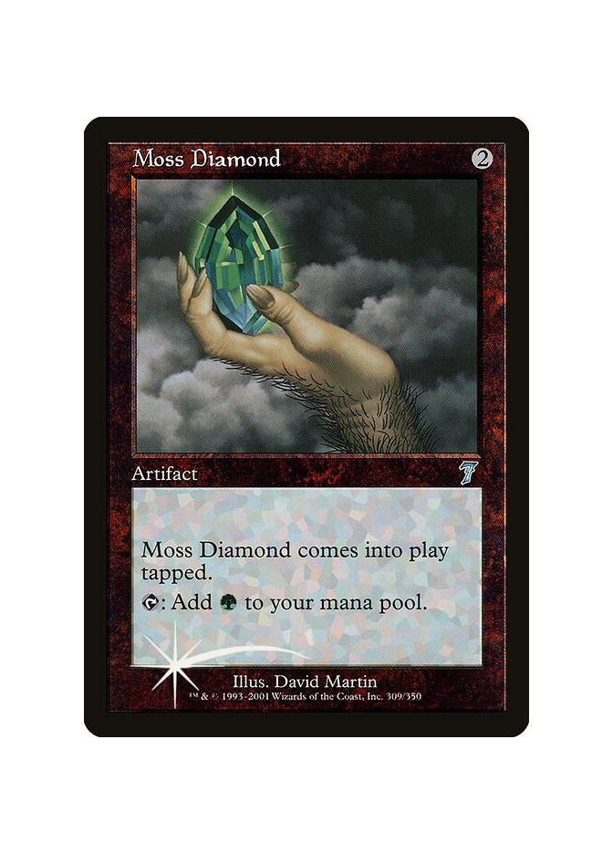 Moss Diamond - Foil