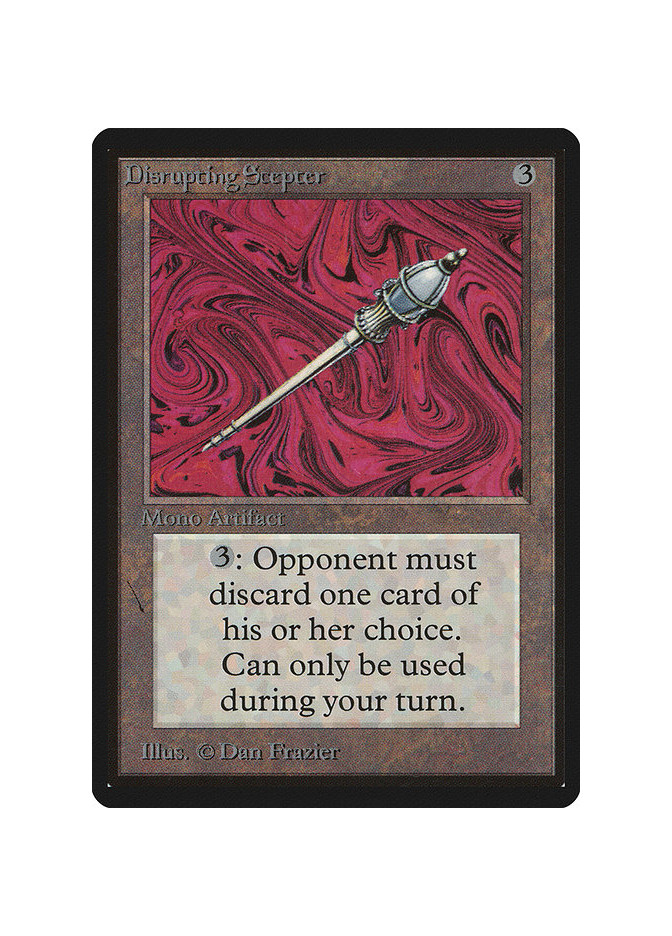 Disrupting Scepter