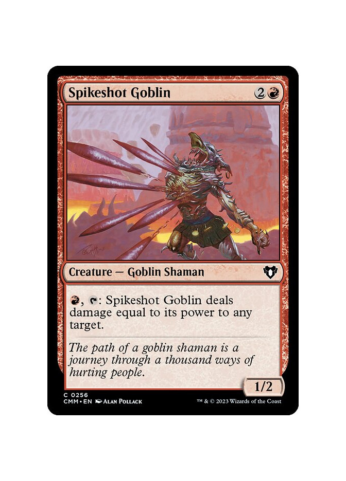 Spikeshot Goblin - Foil