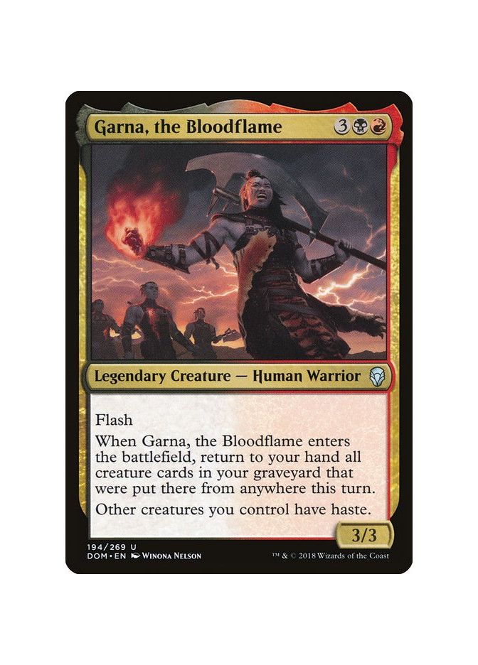 Garna, the Bloodflame - Foil