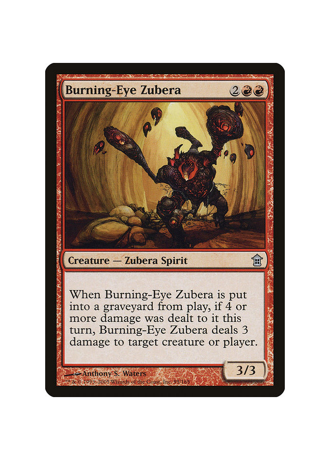 Burning-Eye Zubera - Foil