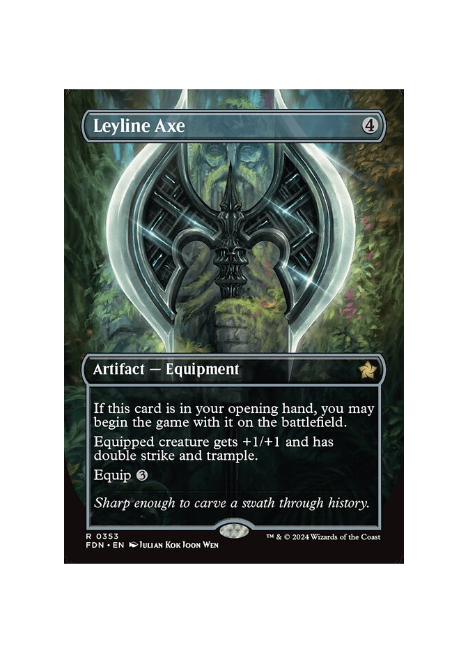 Leyline Axe - Foil