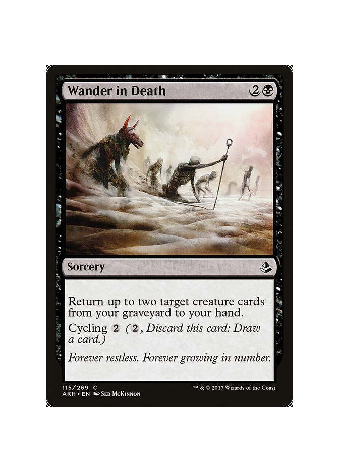 Wander in Death - Foil