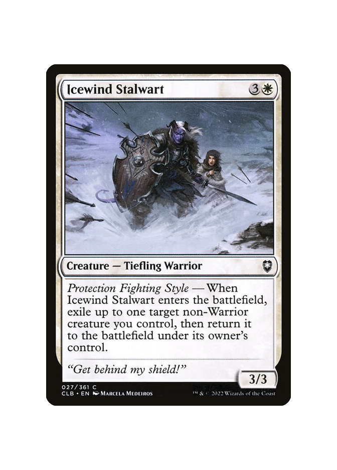 Icewind Stalwart - Foil