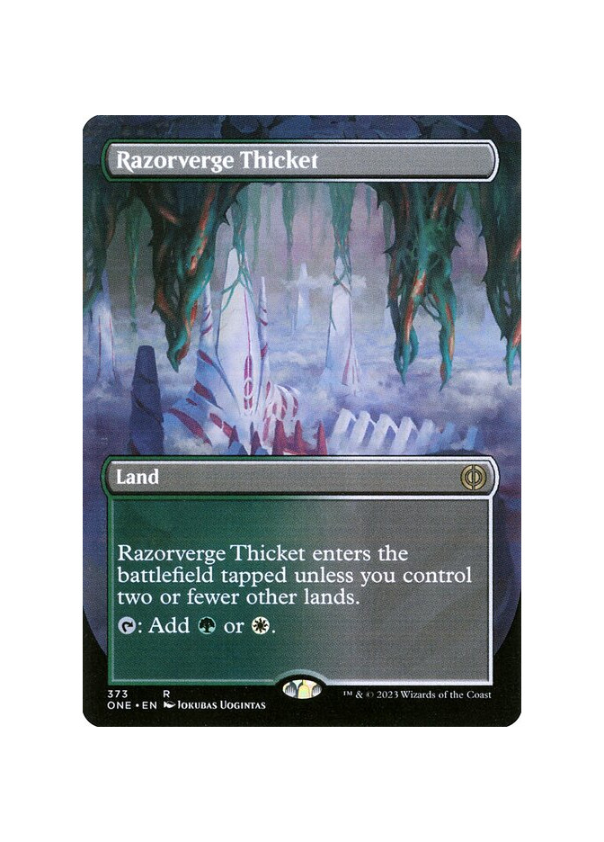 Razorverge Thicket - Foil