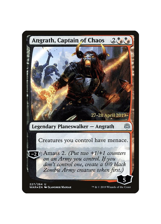 Angrath, Captain of Chaos - Foil
