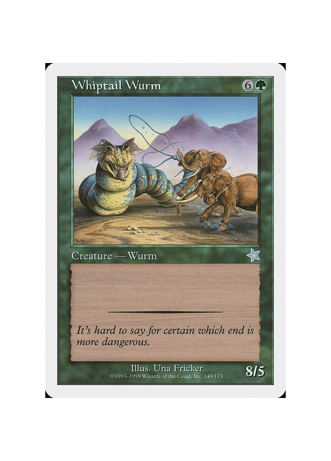 Whiptail Wurm