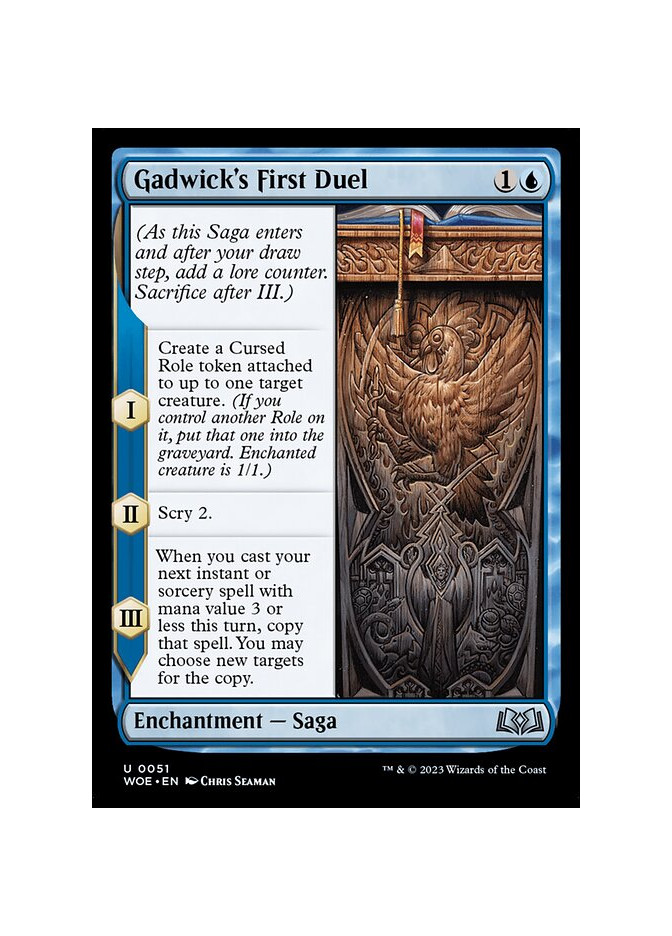 Gadwick's First Duel - Foil