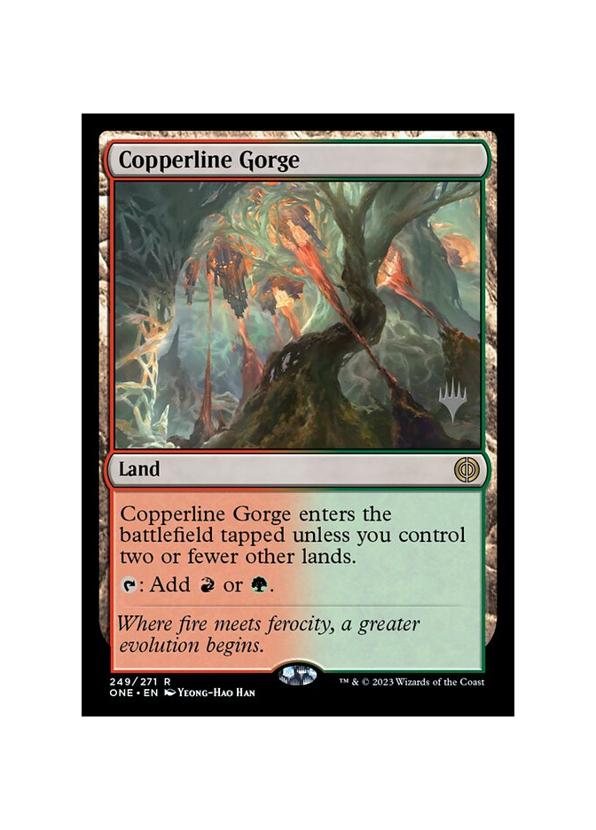 Copperline Gorge - Foil