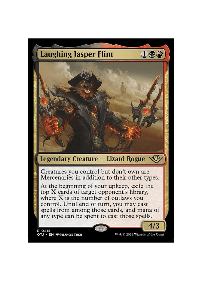 Laughing Jasper Flint - Foil