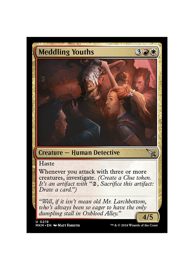 Meddling Youths - Foil