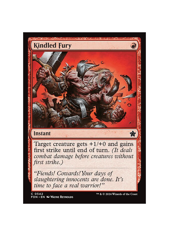 Kindled Fury