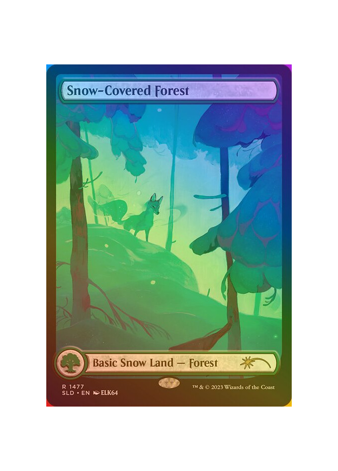 Snow-Covered Forest - Foil