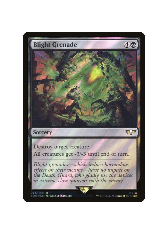 Blight Grenade - Foil