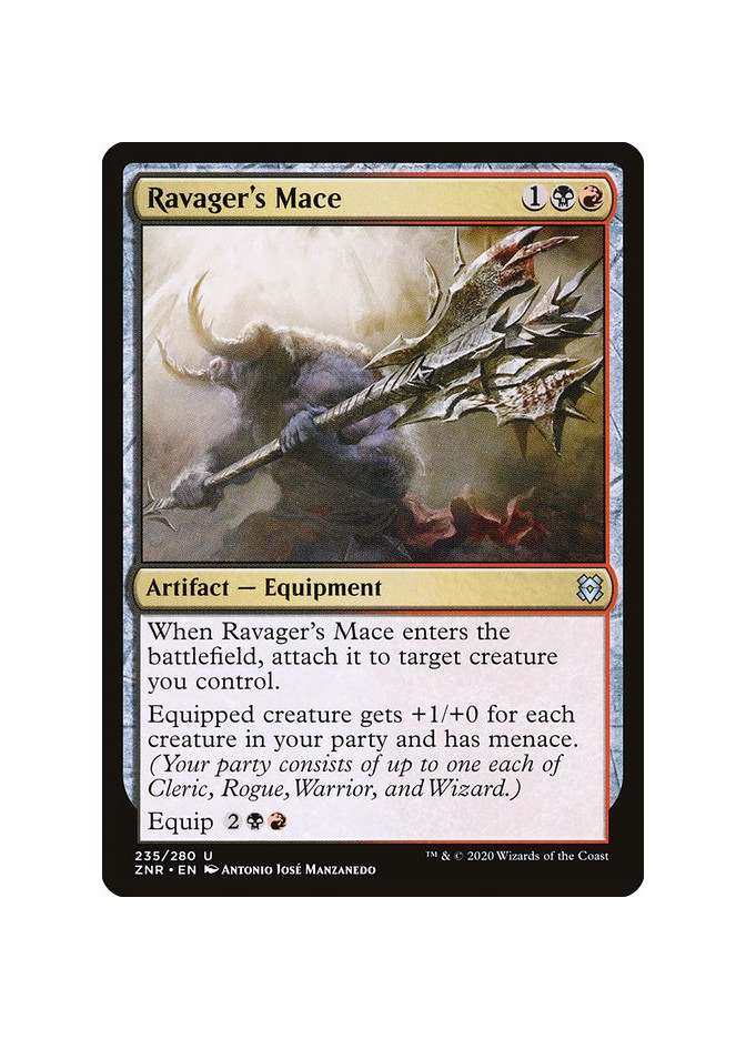 Ravager's Mace - Foil