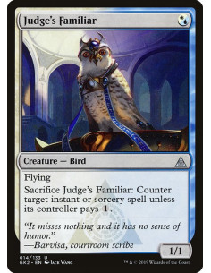 Judge's Familiar