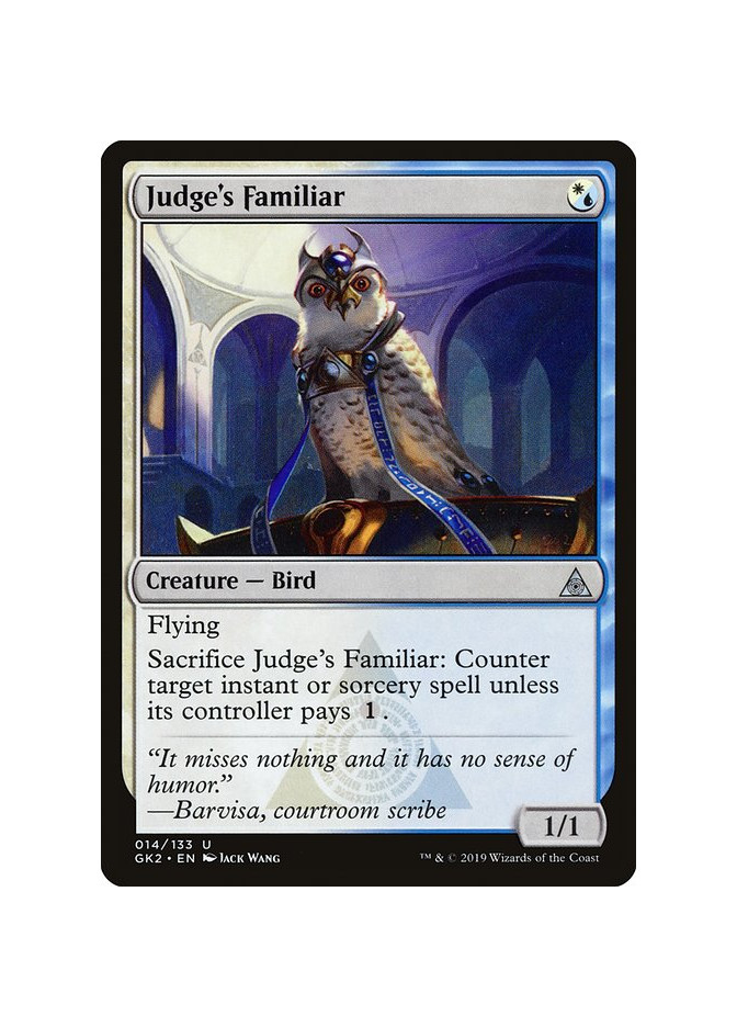 Judge's Familiar
