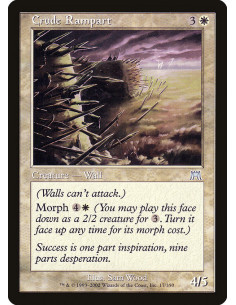Crude Rampart - Foil