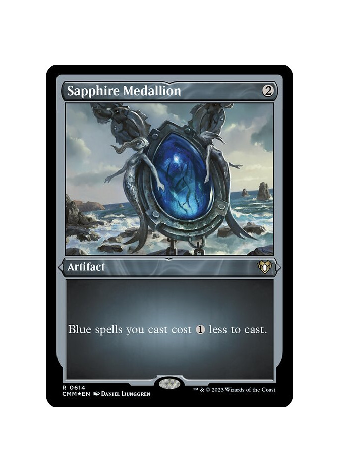 Sapphire Medallion - Foil