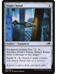 Ninja's Kunai - Foil