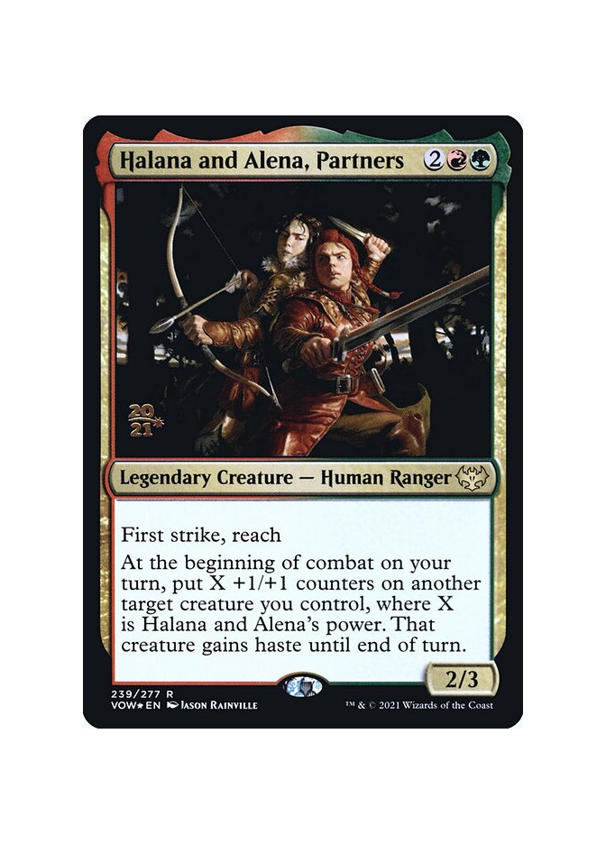 Halana and Alena, Partners - Foil