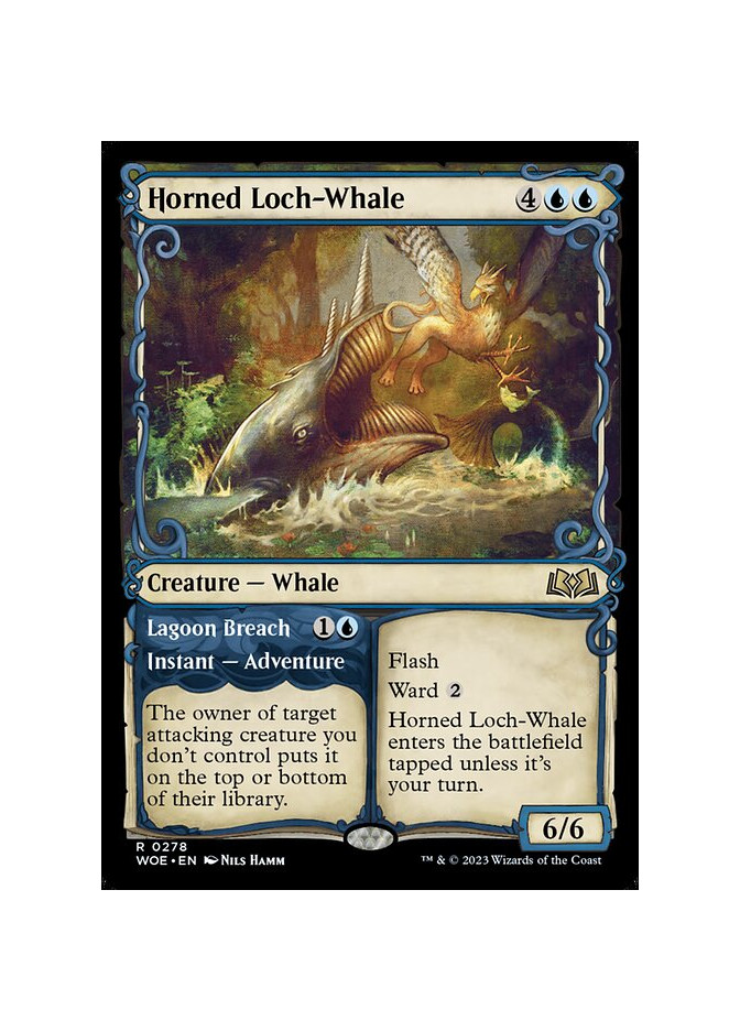 Horned Loch-Whale // Lagoon Breach