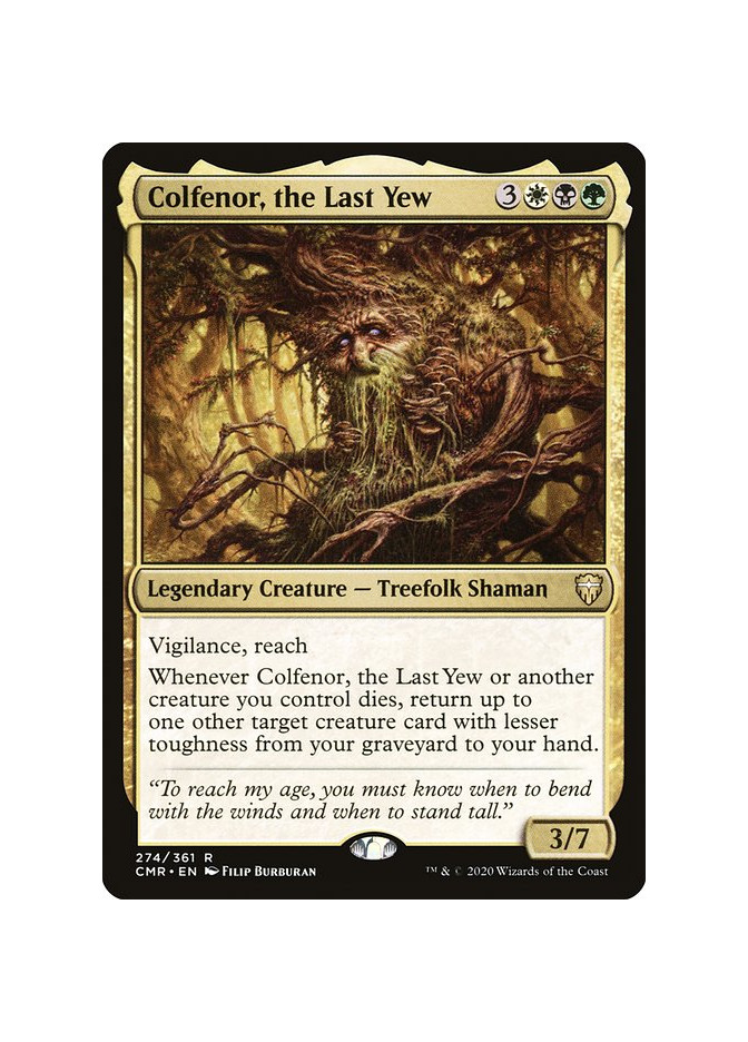Colfenor, the Last Yew