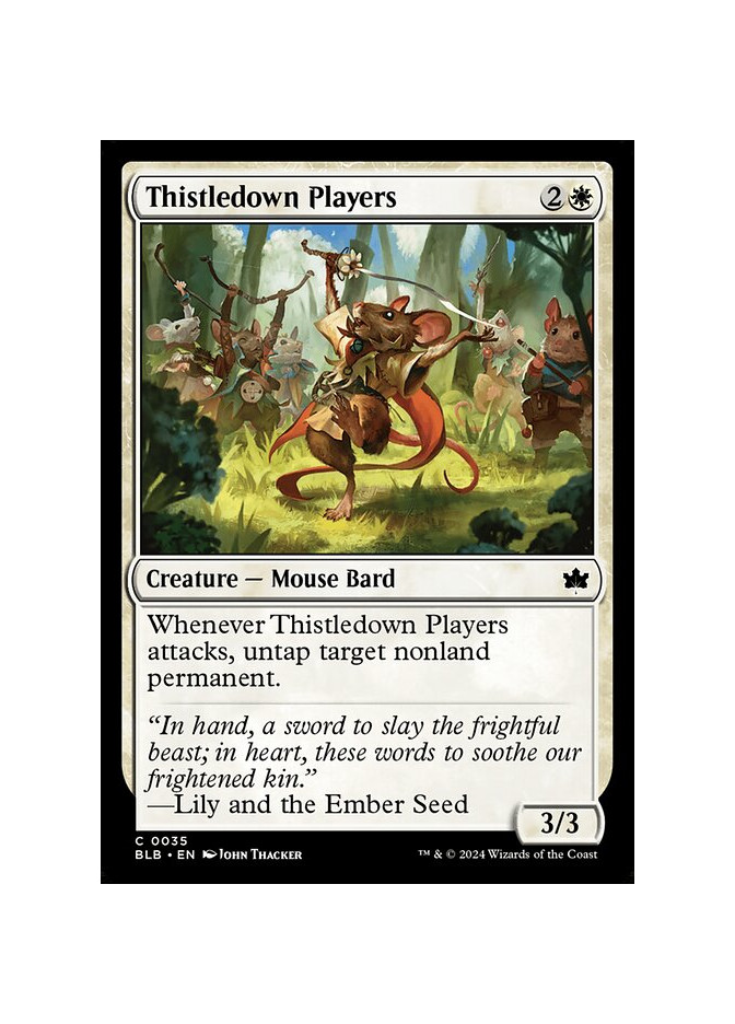 Thistledown Players - Foil