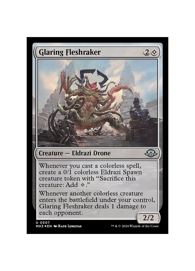 Glaring Fleshraker - Foil