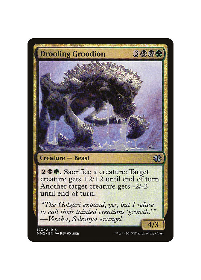 Drooling Groodion - Foil