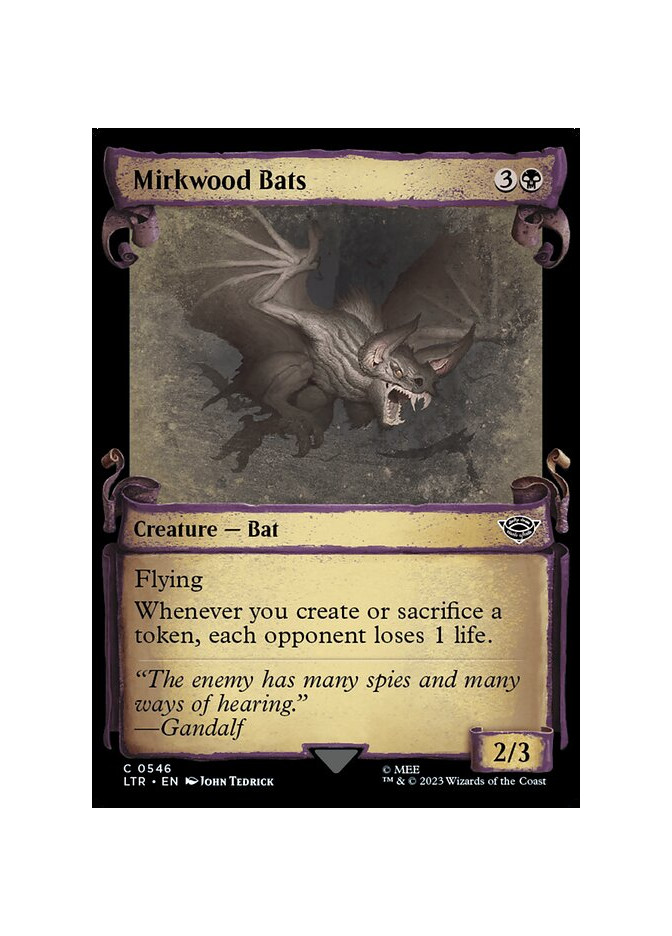 Mirkwood Bats - Foil