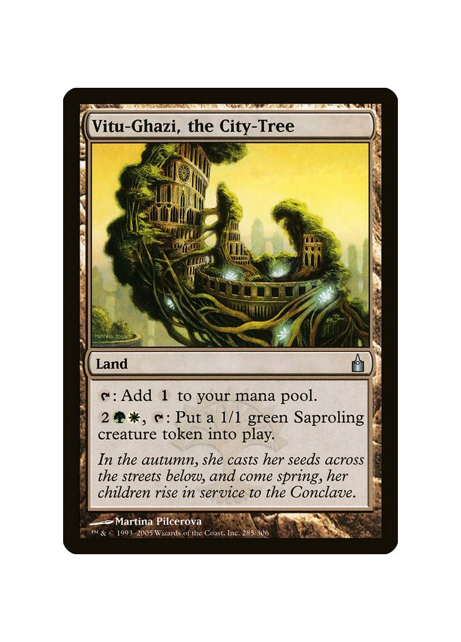 Vitu-Ghazi, the City-Tree - Foil