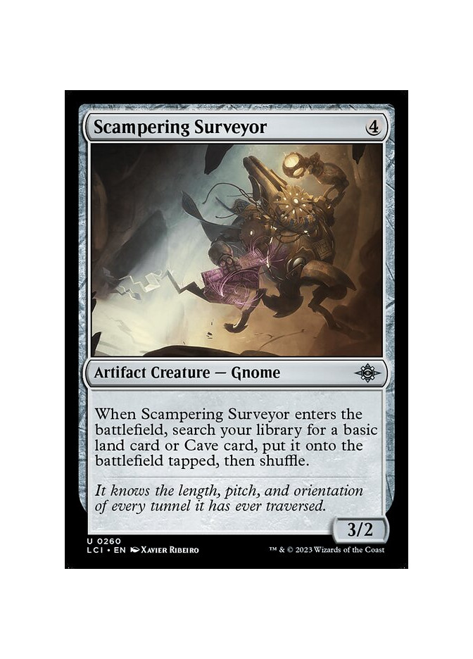 Scampering Surveyor