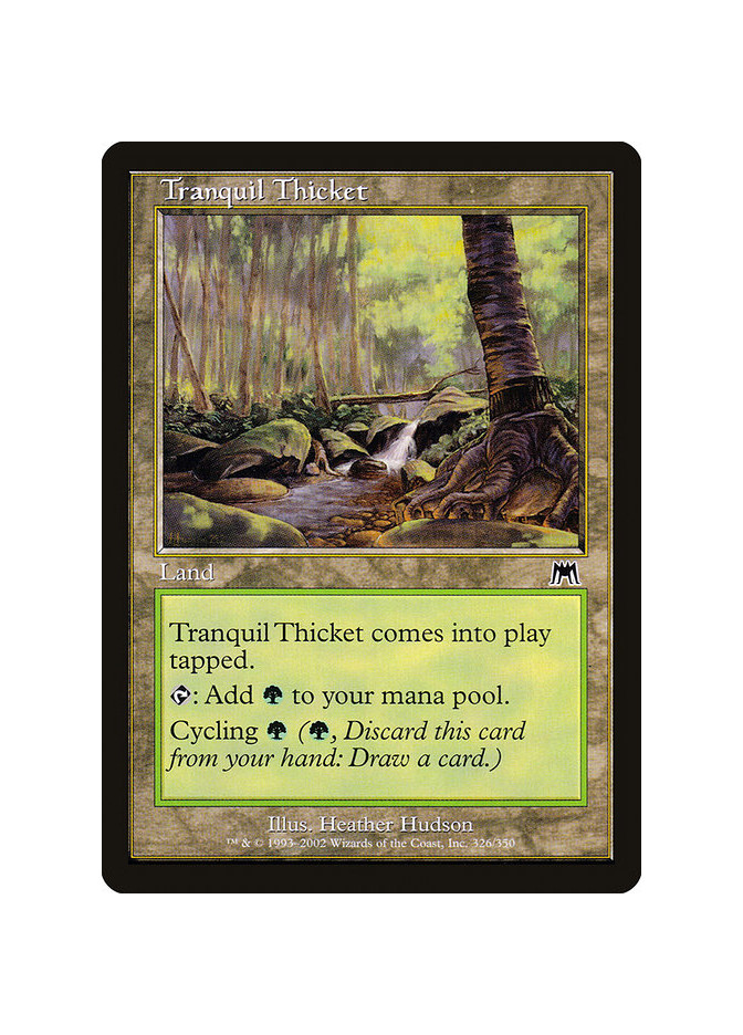 Tranquil Thicket - Foil