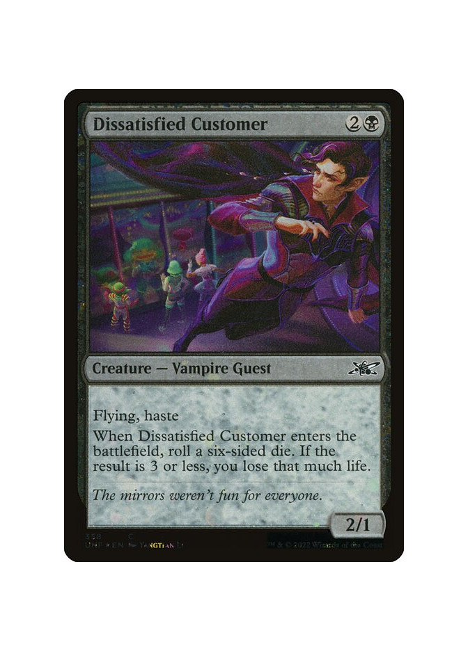 Dissatisfied Customer - Foil