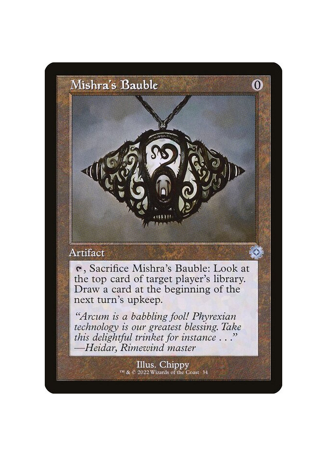 Mishra's Bauble - Foil