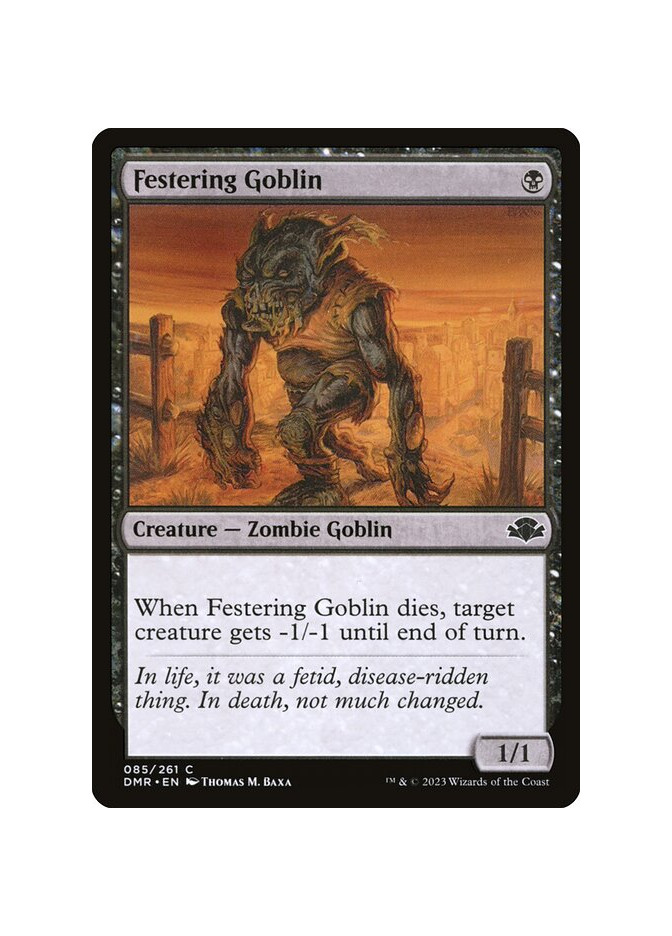 Festering Goblin - Foil