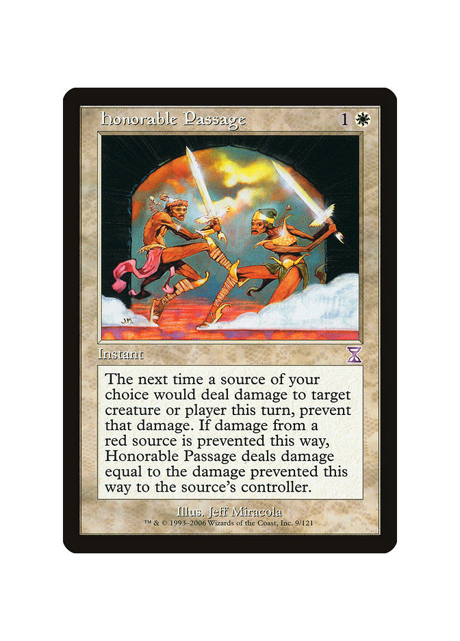 Honorable Passage - Foil