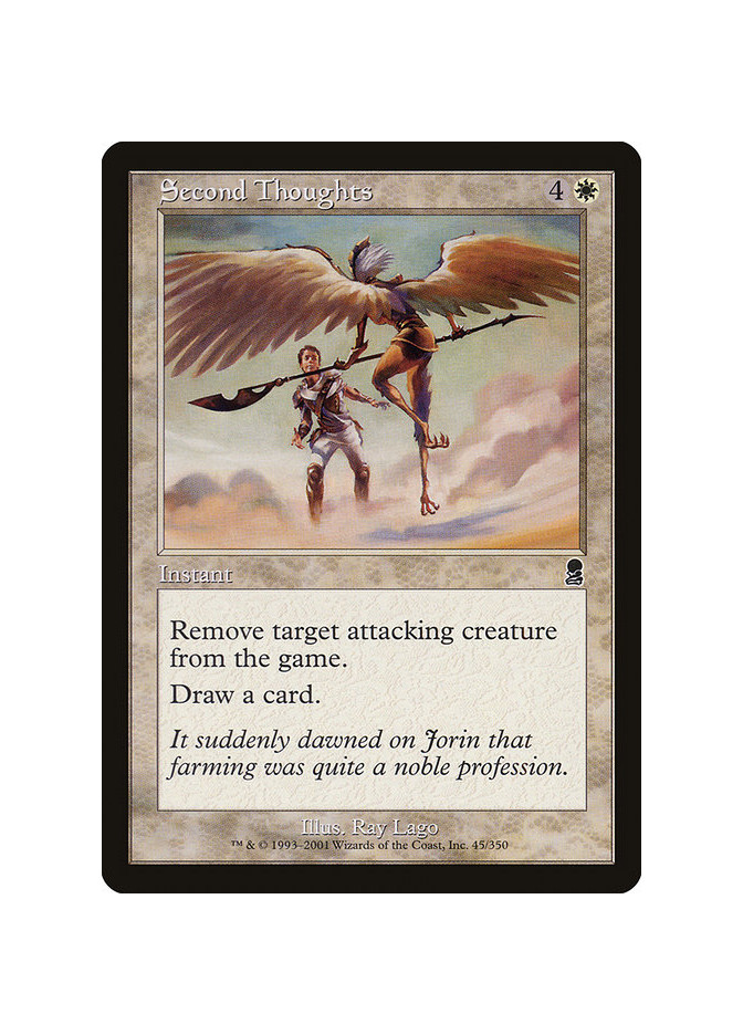 Second Thoughts - Foil