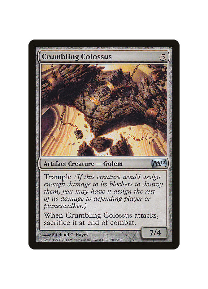Crumbling Colossus - Foil