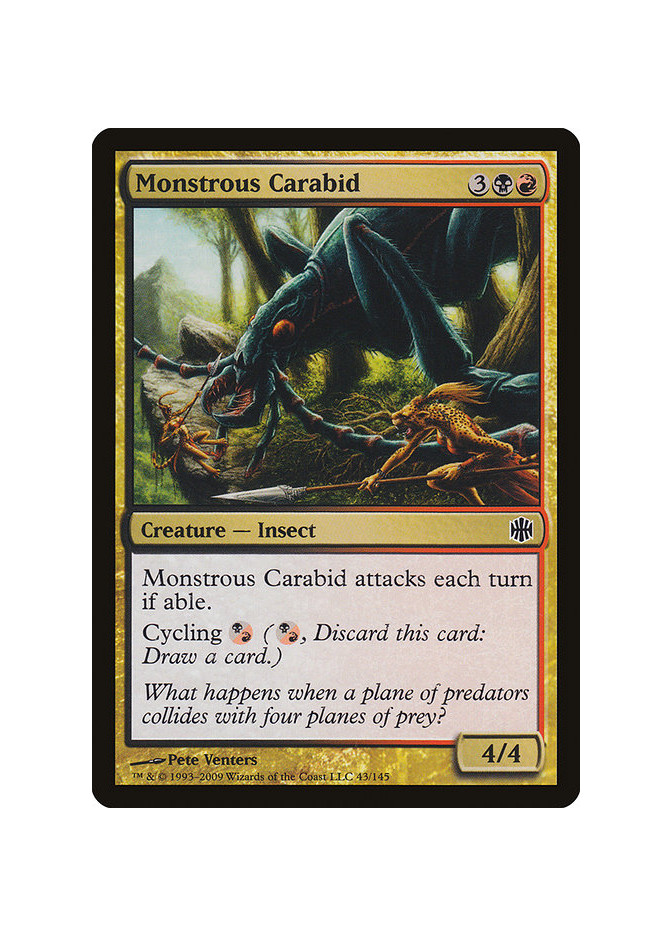 Monstrous Carabid
