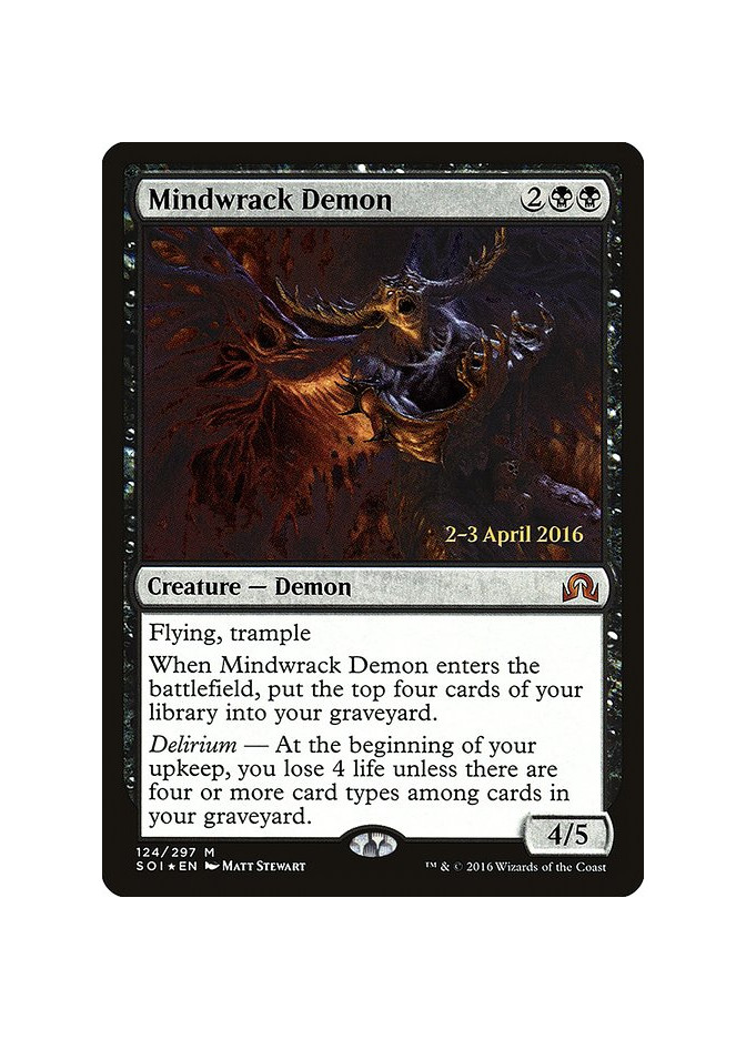 Mindwrack Demon - Foil